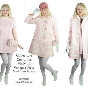 60s Dress and Coat 6-Piece Vintage Collection -